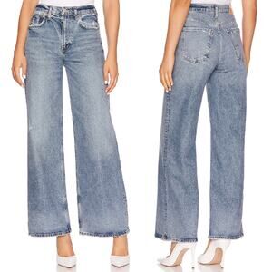 Citizens of Humanity Paloma Baggy Jeans Ascent High Rise Distressed Size 25